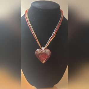 Medium length necklace